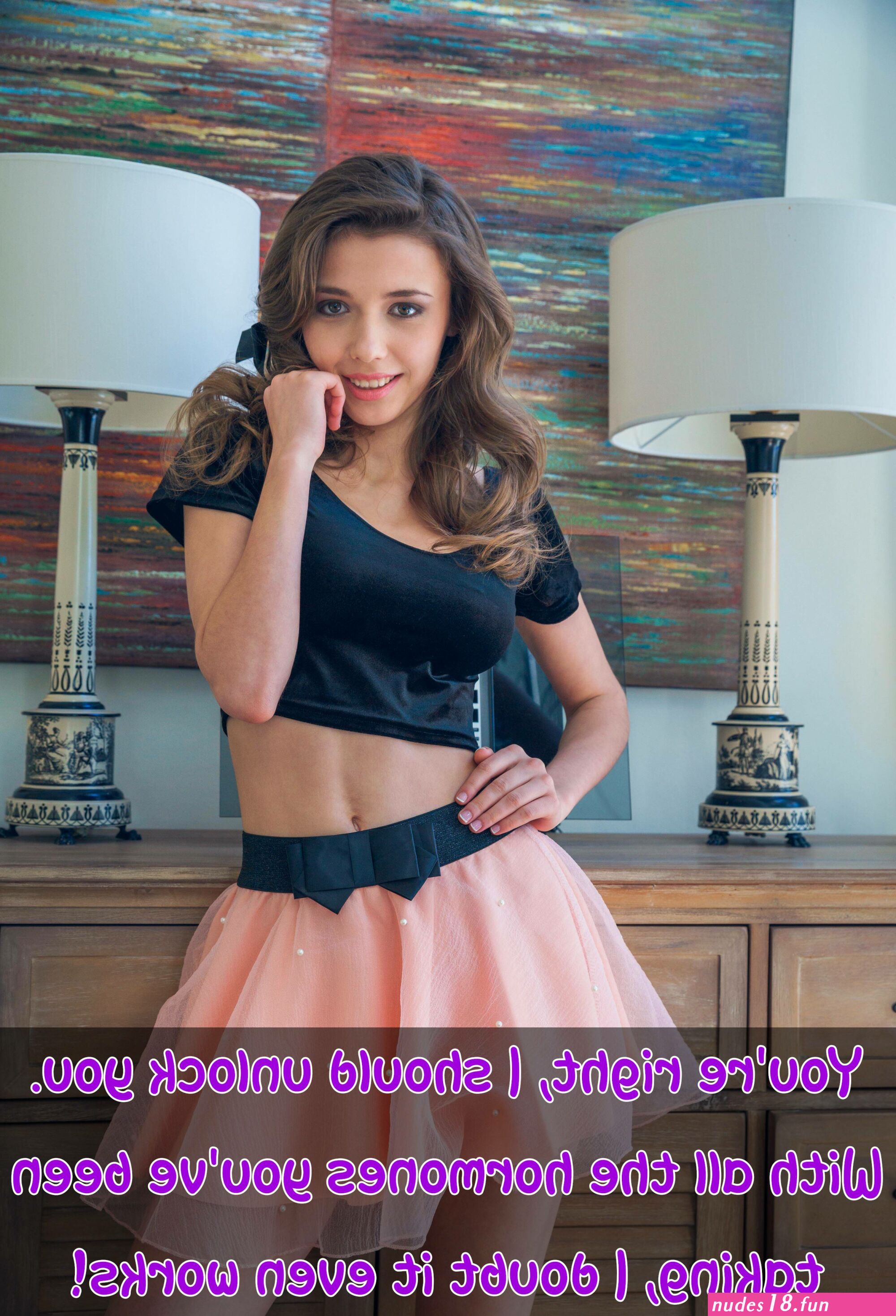chastity flaccid caption
