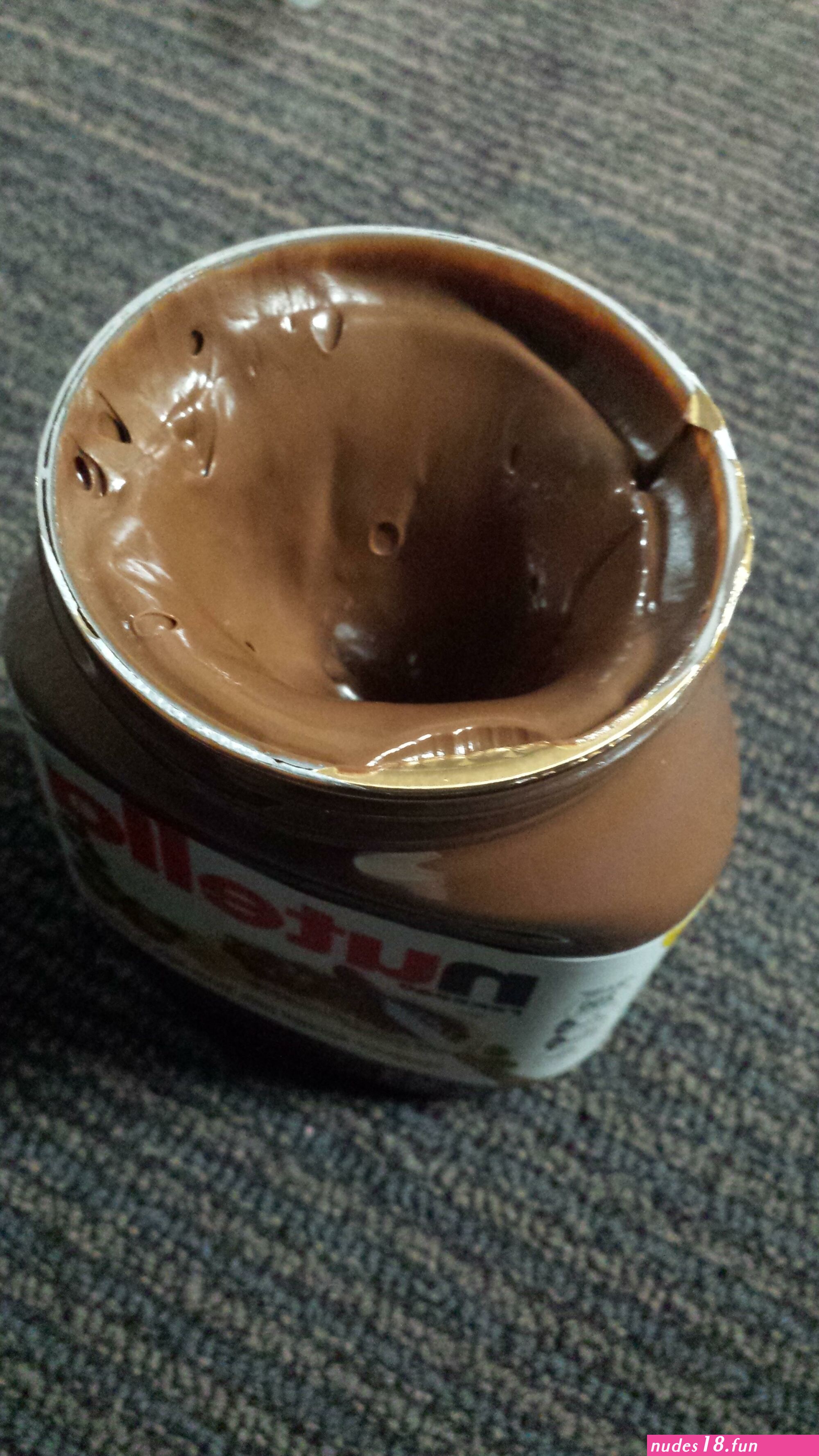 nutella on dick