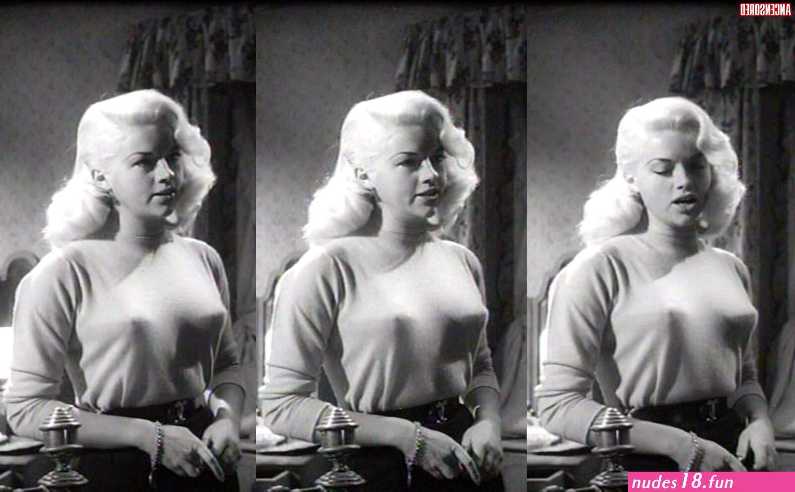 Naked Diana Dors in Tread Softly Stranger ANCENSORED