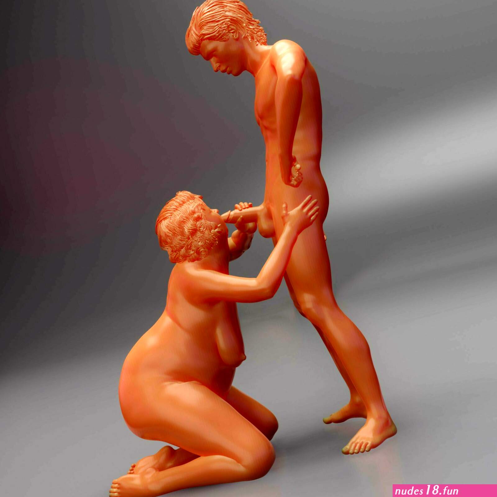 3D BBW GILF Blow Job 3D Cults