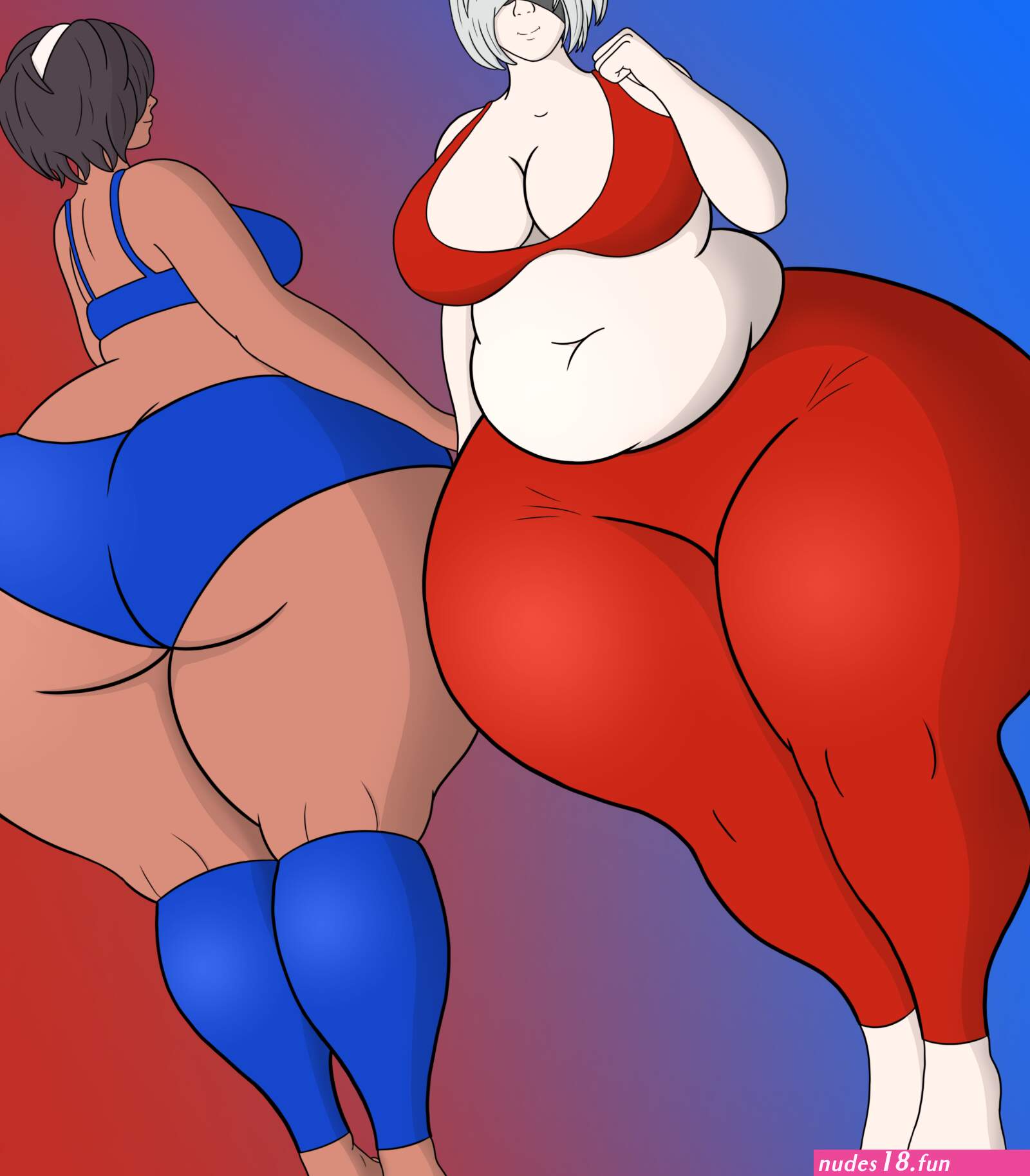 Thicc Ass 2B and 2P by OtakuTacoAG on Newgrounds