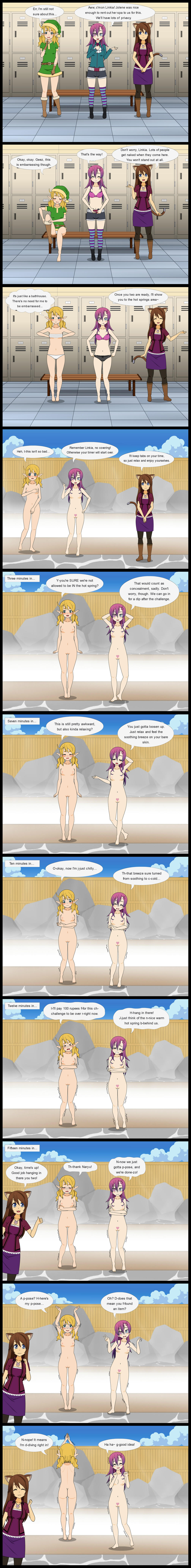 Now for the Naked in Public Challenge! by AizelInsanity on DeviantArt