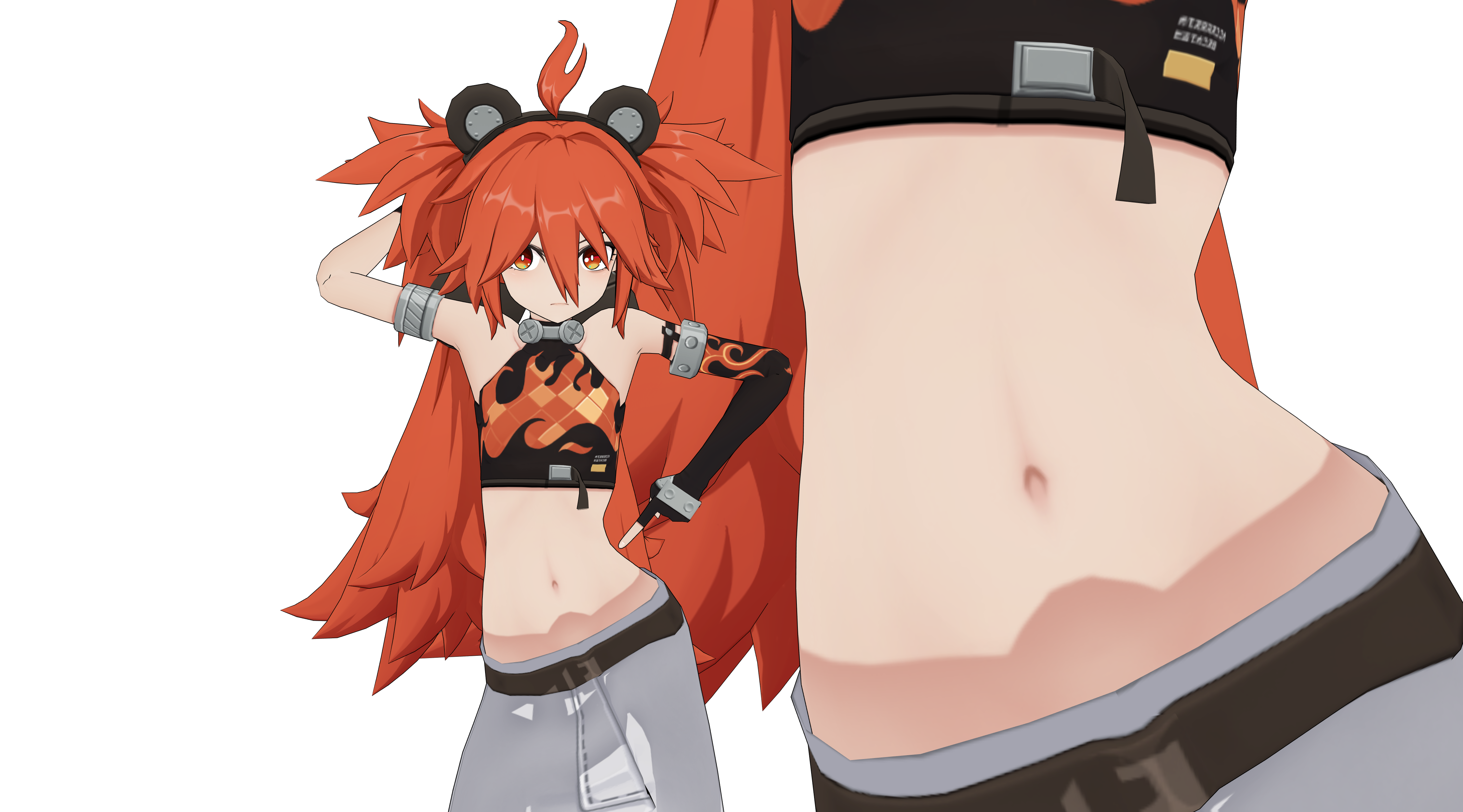 Koledas bare Belly Button by JokingBrianX on DeviantArt