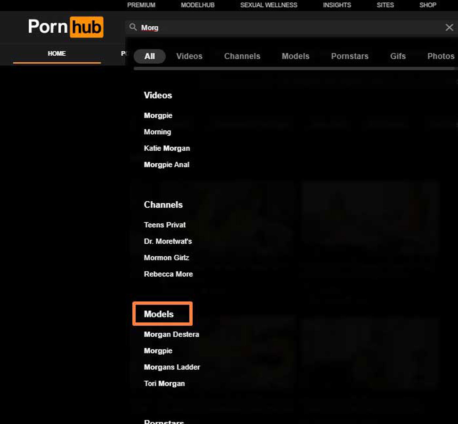 Find Models on Pornhub with Improved Search Function Pornhub Model Blog