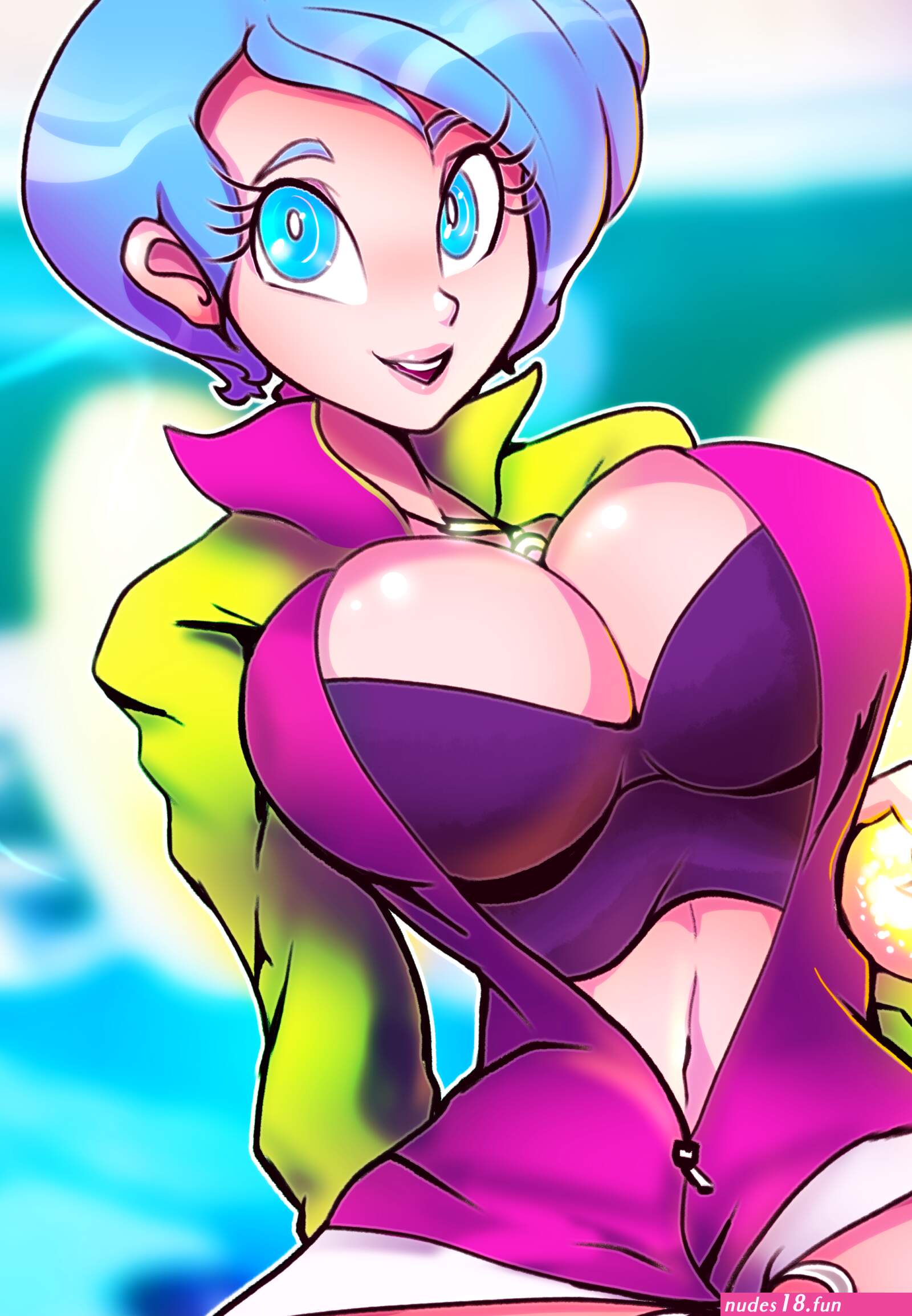 Bulma Pinup by XPISigmaArt on Newgrounds