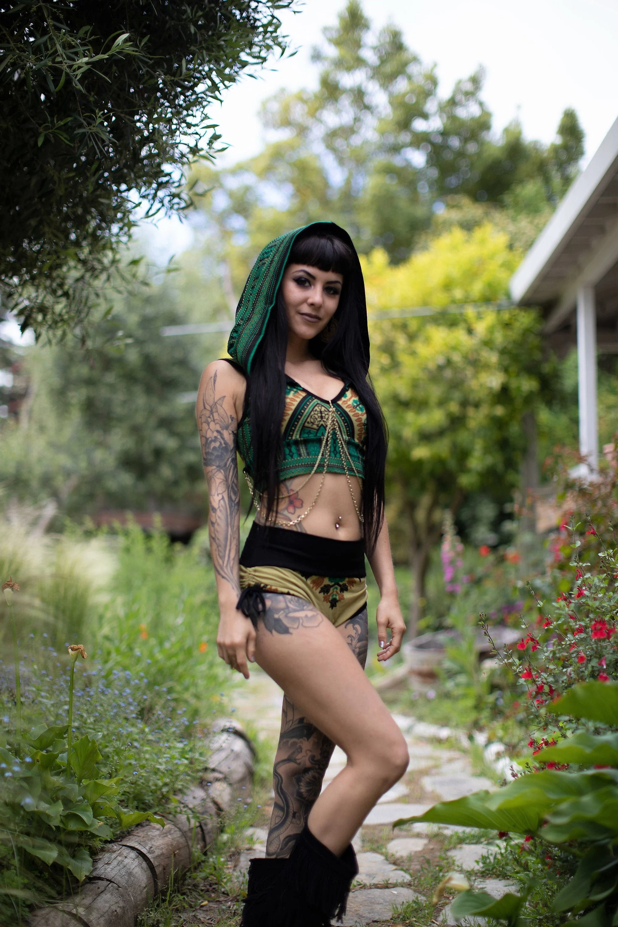 Racer Top en Bloomers Set