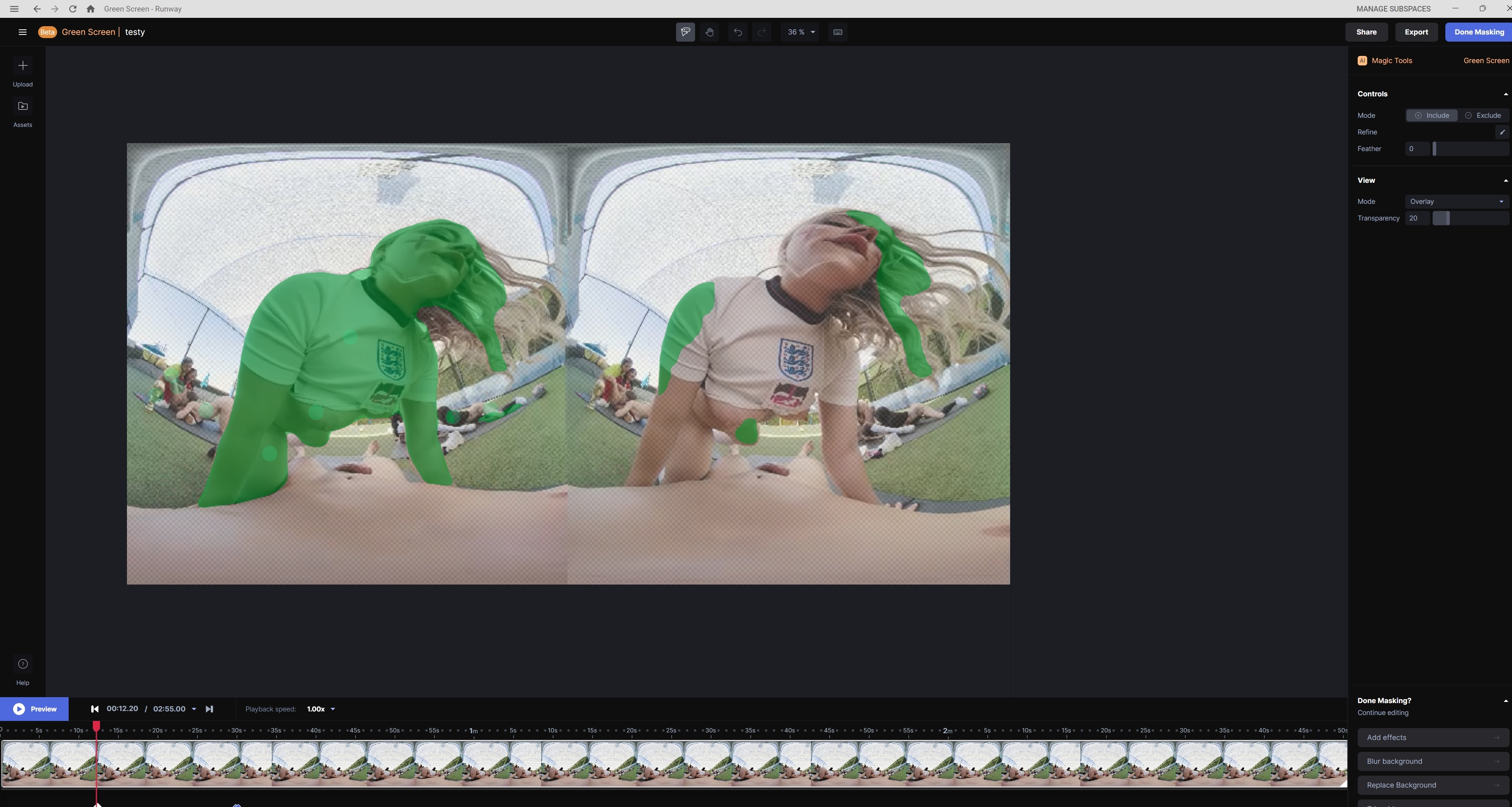 New Passthrough editing Software