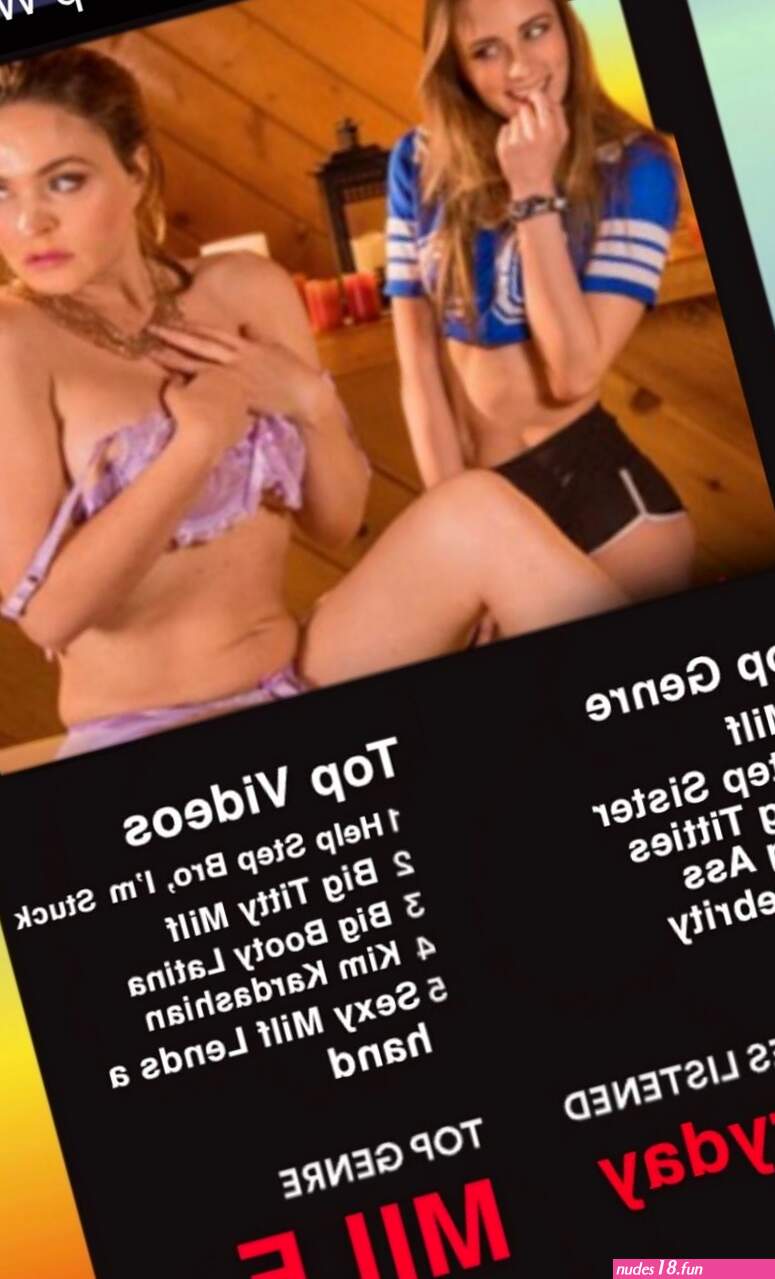 My Spotify Came Up Weird Top Genre Top Videos 1 Milf 1Help Step Bro Im