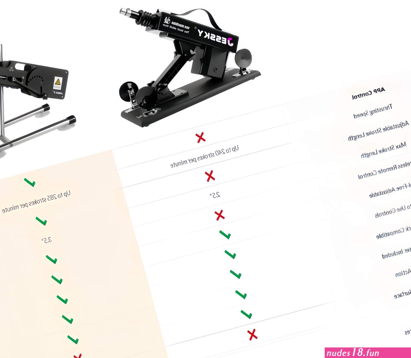 Jessky Premium Sex Machine with APP and Wie Controlled