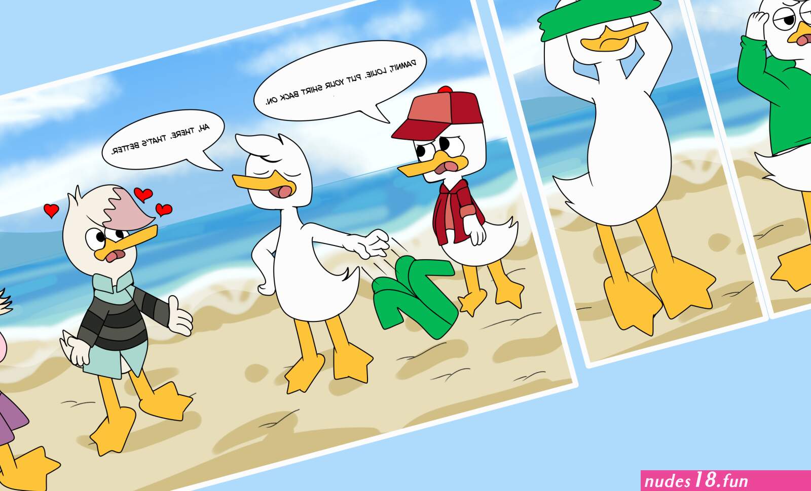 Too Hot for Louie by Rouyuki by BunPatrol Submission